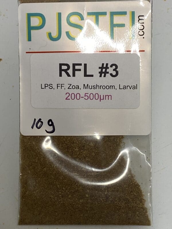 RFL Reef Feed #3 200-500 micron